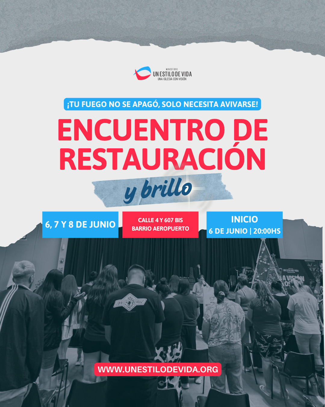 Ya está abierta la incripción para el Encuentro de Restauración y Brillo ✨