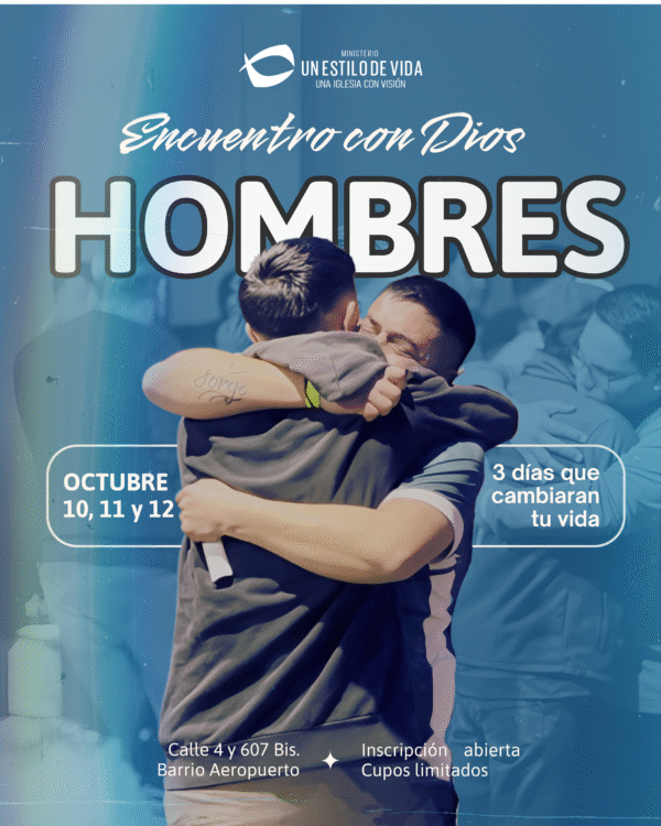 Encuentro con Dios (Hombres) – 10, 11 y 12 de Octubre